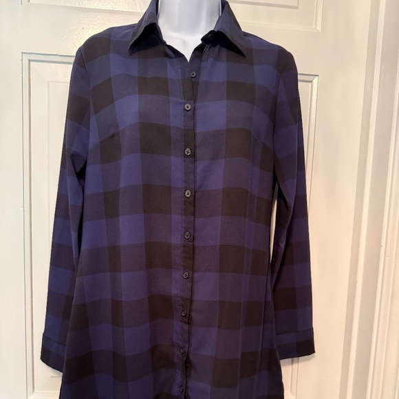 BB Dakota Dresses & Skirts - BB Dakota Buffalo Plaid Shirt Dress Long Sleeve